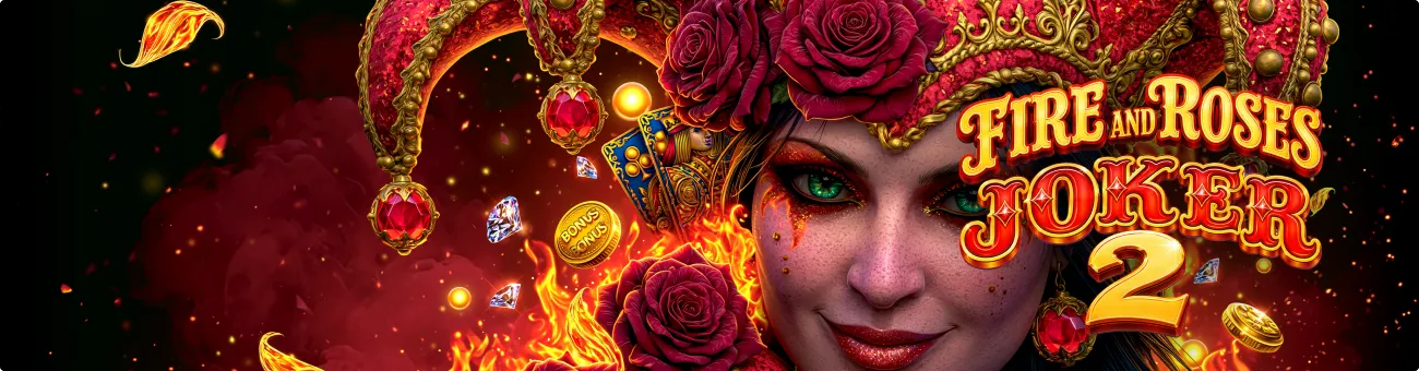 Fire and roses joker 2 slot Banner 1